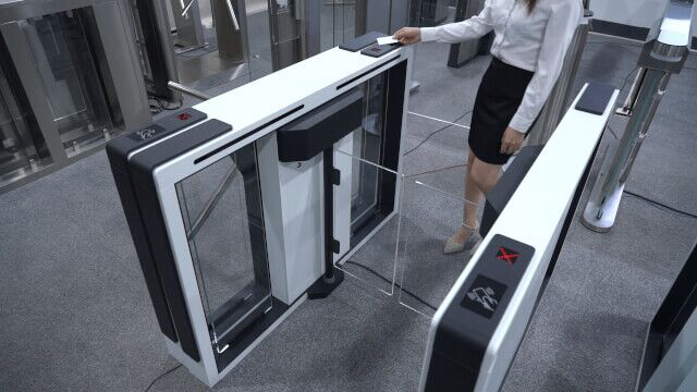 DS-Q20 quantum turnstile optical swing turnstile