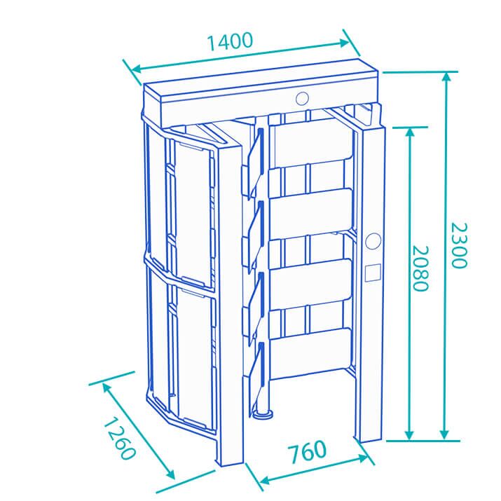 daosafe ds401G dimensions
