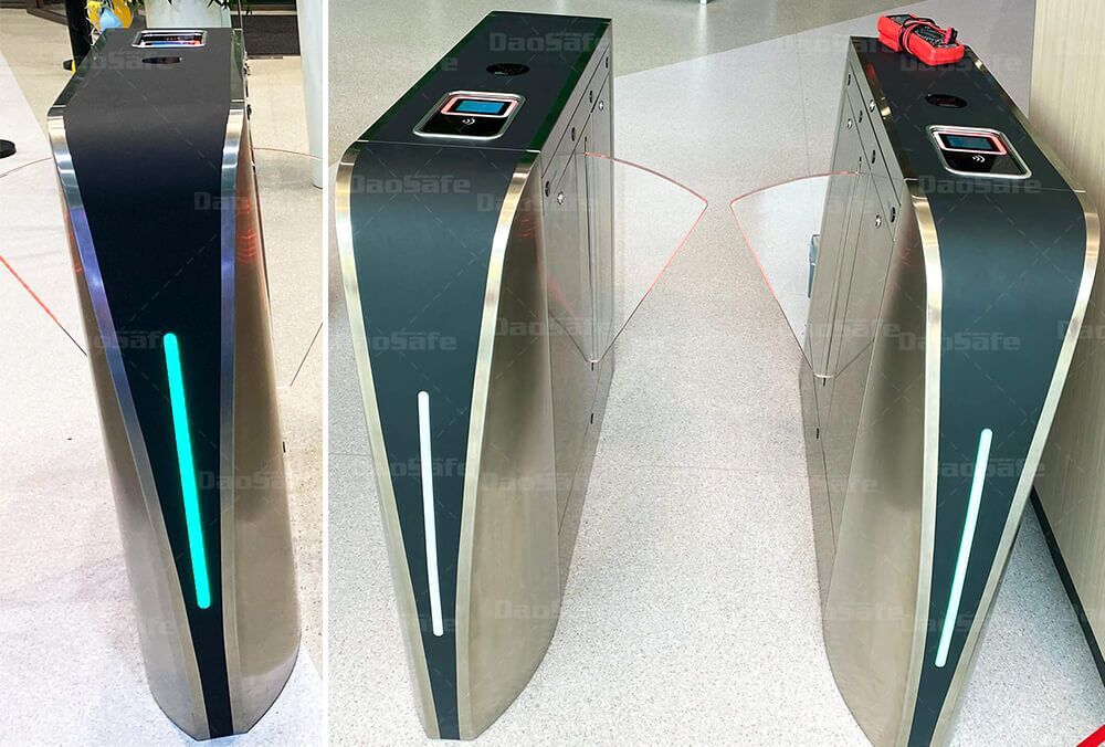 daosafe optical flap turnstile ds3000 in bahrain-3