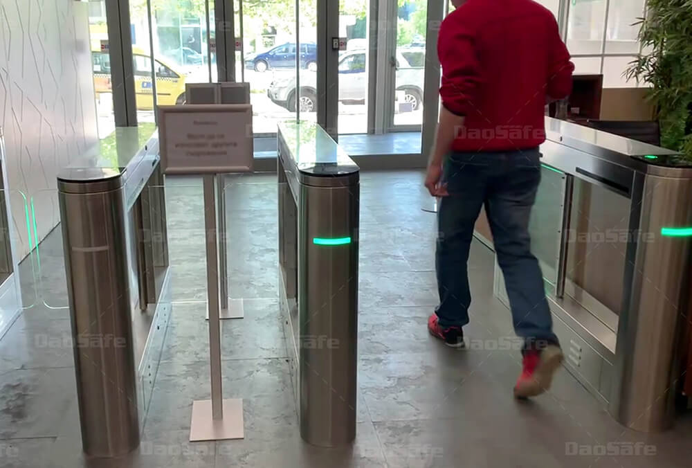 daosafe optical swing turntile ds212 in Bulgaria-3