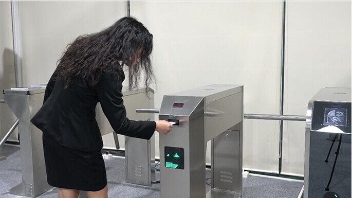 tripod turnstile ds103 video