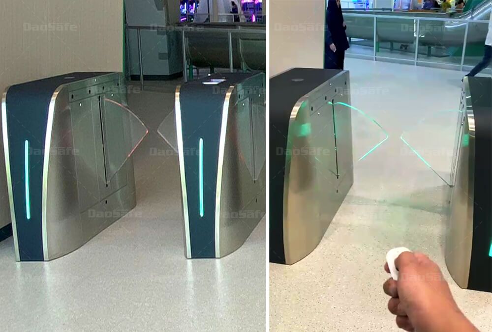 daosafe optical flap turnstile ds3000 in bahrain-4