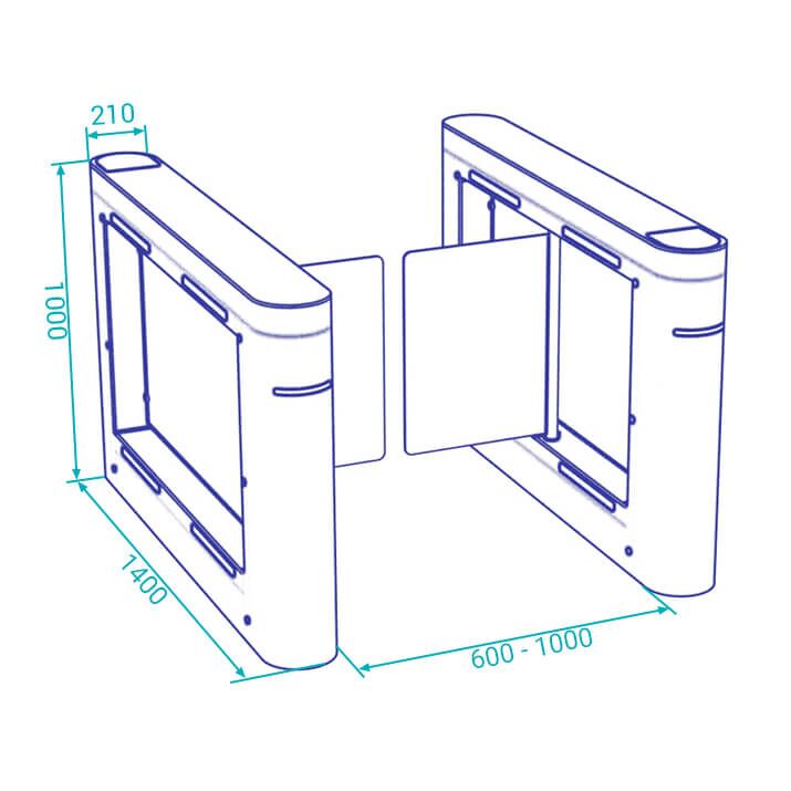 DS212D-dimension details
