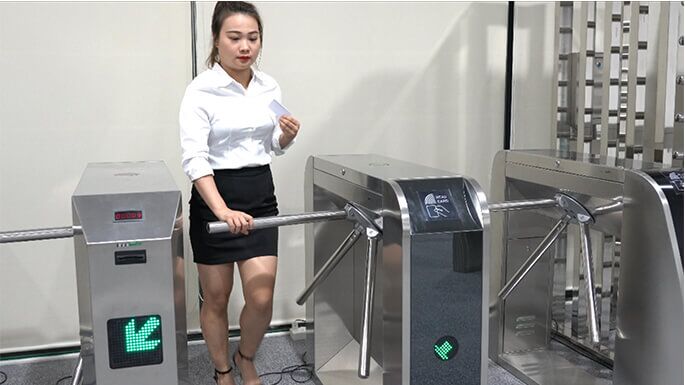 tripod turnstile ds111 video