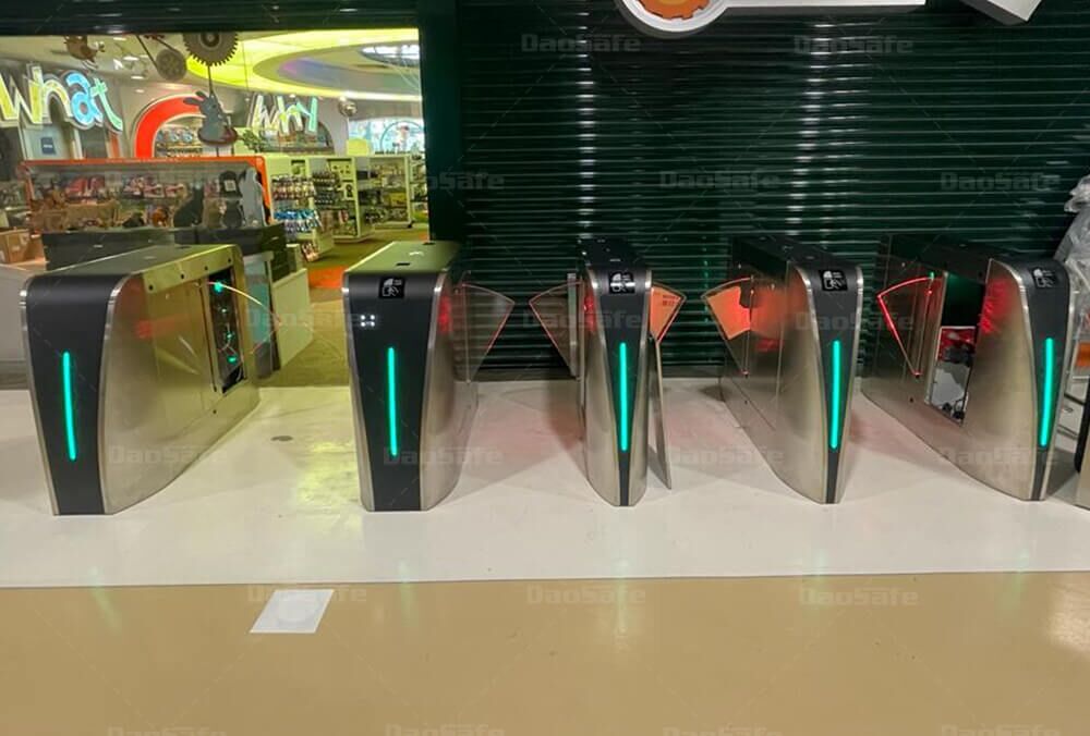 Daosafe DS3000 Flap Turnstile in Singapore