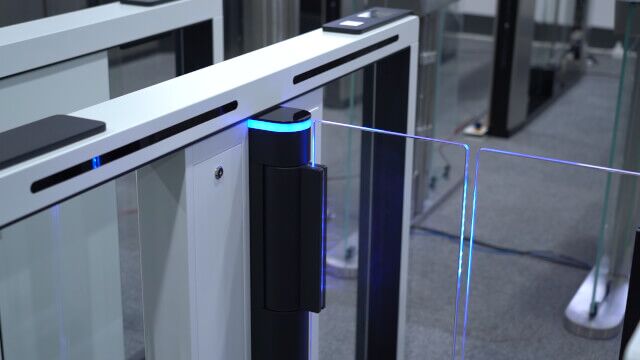DS-Q70 quantum turnstile speed gate video